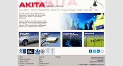 Desktop Screenshot of akitasecurityservices.co.uk